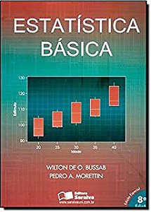 Livro Estatística Básica Autor Bussan, Wilton de O. e Pedro A. Morettin (2013) [usado]