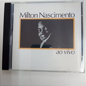 Cd Milton Nascimento ao Vivo Interprete Milton Nascimento (1997) [usado]