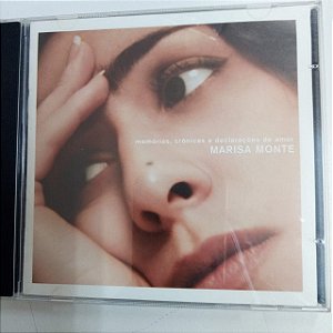 Cd Marisa Monte - Memórias , Crônicas e Declarações de Amor Interprete Marisa Monte [usado]