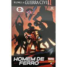 Gibi Homem de Ferro Nº 4 - Rumo À Guerra Civil Ii Autor Cercados! (2017) [usado]