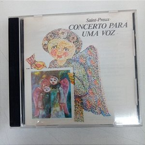 Cd Concerto para Uma Voz - Saint Preux Interprete Saint Preux (1991) [usado]