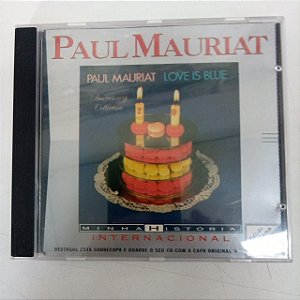 Cd Paul Mauriat - Love Is Blue Interprete Paul Mauriat (1988) [usado]