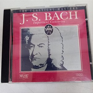 Cd J.s. Bach - Important Concertos Interprete Double Concerto Two Violins And Orchestra (1994) [usado]