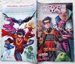 Gibi Novos Titãs: a Queda dos Titãs Autor Heróis ou Vilões (2017) [usado]