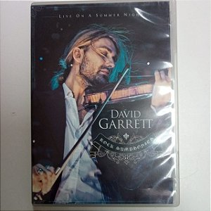 Dvd David Garret - Live On a Summer Night Editora Universal [usado]