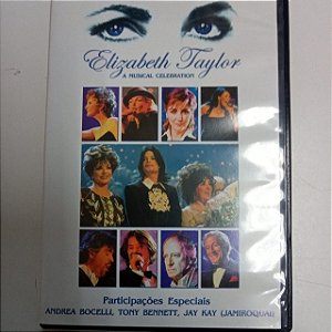 Dvd Elizbeth Taylor - a Musical Celebration Editora John Barry [usado]