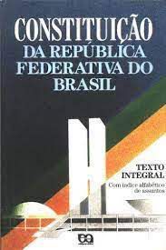 Livro Constituição da República Federativa do Brasil- Texto Integral com Índice Alfabético de Assuntos Autor Desconhecido (1993) [usado]