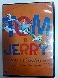 Dvd Tom e Jeery - Versões de Chuck Jones Vol.1 Editora Warner [usado]