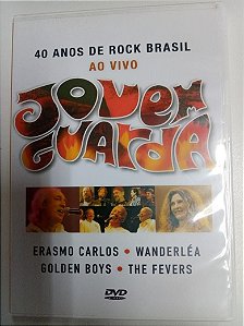 Dvd 40 Anos de Rock Brasil ao Vivo - Jovem Guarda Editora Claudio Rabello [usado]