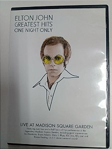 Dvd Elton 60 - Live At Madison Square Garden/ Box com Dpois Discos Editora David Mallet [usado]