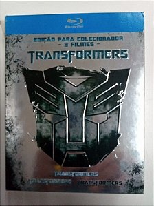 Dvd Transformers - Tres Filmes (box com Tres Dvds Blue -rays Disc Editora Michael Ray [usado]