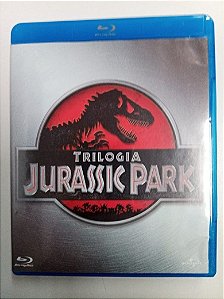 Dvd Jurassic Park - Trilogia Box com Tres Blue- Rays Disc Editora Steve Spielberg [usado]