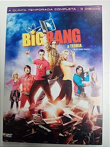 Dvd Big Band a Teoria - Quinta Temporada Completa com 3 Dvds Editora [usado]