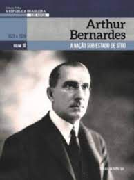 Livro Arthur Bernardes- a Nação sob Estado de Sítio Vol. 10 da Coleção Folha Autor Sant''anna, Pietro (2019) [usado]