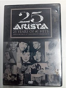 Dvd 25 Years Of #1 Hits; Arista Records 25 Anniversary Celebration Editora Arista [usado]