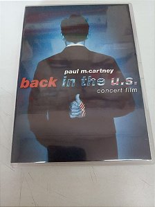 Dvd Paul Mccartney - Black In The U.s. Concert Film Editora Mark Haefeli [usado]