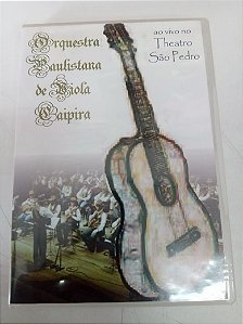 Dvd Orquestra Paulistana de Viola Caipira Editora Guga de Oliveira [usado]