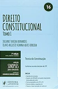 Livro Direito Constitucional- Tomo I Autor Bernardes, Juliano Taveira e Olavo Augusto Vianna (2015) [usado]