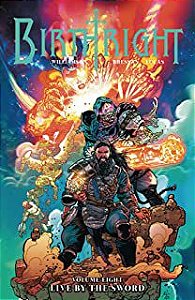 Gibi Birthright- Volume 8 Live By The Sword Autor Williamson/bressan /lucas [usado]