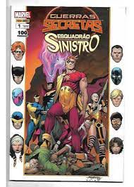 Gibi Guerras Secretas Nº1 - Esquadrão Sinistro Autor Guerras Secretas Nº1 - Esquadrão Sinistro (2016) [usado]
