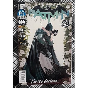 Gibi Batman Nº 26 - Edição Especial de Casamento! Autor Batman Nº 26 - Eu Vos Declaro... (2019) [usado]