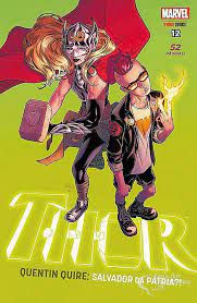 Gibi Thor Nº 12 - Marvel Autor Quentin Quire: Salvador da Pátria?! (2018) [usado]