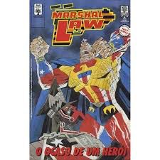 Gibi Marshal Law ( Mini-série de Luxo 6 em Seis Edições) Autor o Ocaso de um Herói (1991) [usado]