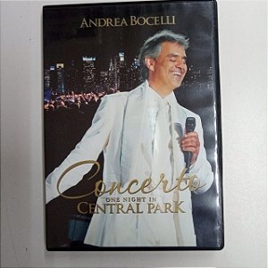 Dvd Andrea Bocelli - Concerto One Night In Central Park Editora Universal [usado]