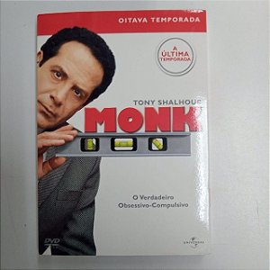Dvd Monk - Oitava Temoprada Completa com Quatro Dvds Editora [usado]