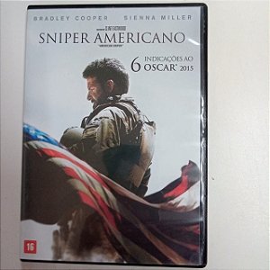 Dvd Sniper Americano Editora Clint Eastwood [usado]