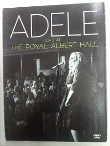 Dvd Adele - Live At The Royal Albert Hall - Dois Discos Cd e Dvd Editora Columbia [usado]