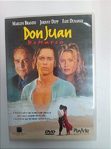 Dvd Don Juan de Marco Editora Jeremy Leven [usado]