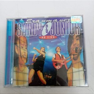 Cd Sandy e Junior ao Vivo - Era Uma Vez Interprete Sandy e Junior (1998) [usado]