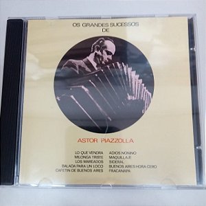 Cd Astor Piazzolla - os Grandes Sucessos Interprete Astor Piazzolla (1973) [usado]