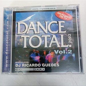 Cd Dance Total Vol.2 Interprete Dj . Ricardo Guedes e Outros (2002) [usado]