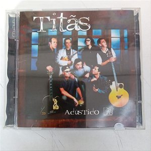 Cd Titãs - Acústico Album com Cd e Dvd Interprete Titãs (1997) [usado]