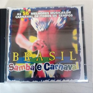 Cd Brasil Samba e Carnaval - 56 Melhores Musicas Interprete Varios (1996) [usado]