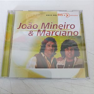 Cd João Mineiro e Marciano - Album com Dois Cds Interprete João Mineiro e Marciano (2000) [usado]