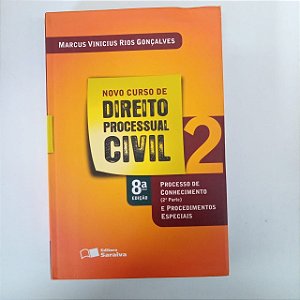 Livro Direito Processual Civil Autor Gonçalves, Marcos Vinicius Rios . (2012) [usado]