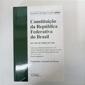 Livro Constituição da República Federativa do Brasil 05/10/1988 Autor Varios (2015) [usado]