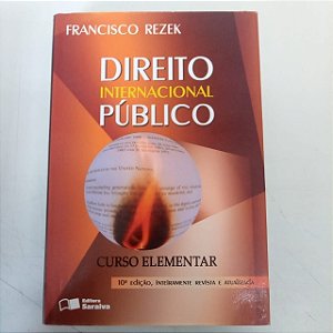 Livro Direito Internacional Público Autor Rezec, Francisco (2005) [usado]