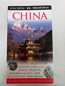 Livro China - Guia Visual Autor Folha de São Paulo (2008) [usado]