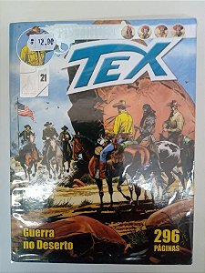 Gibi Tex Platinum Nº 21 Autor Guerra no Deserto [usado]
