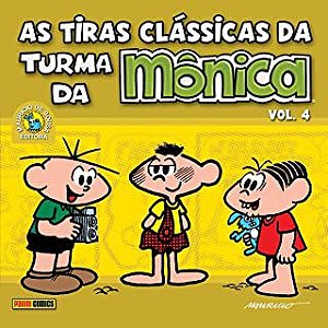 Gibi as Tiras Clássicas da Turma da Mônica Vol. 4 Autor Mauricio de Souza (2009) [usado]
