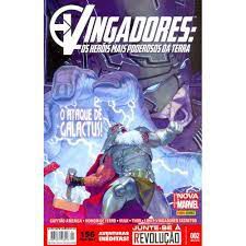 Gibi Vingadores: os Heróis Mais Poderosos da Terra Nº 02 Autor o Ataque de Galactus! (2015) [usado]