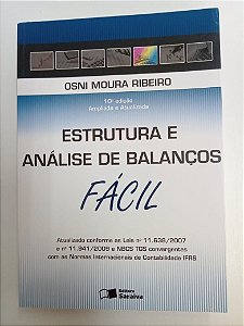 Livro Estrutura e Análise de Balanços Autor Ribeiro, Osni Moura (2014) [usado]