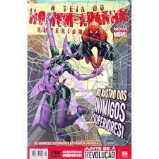 Gibi a Teia do Homem-aranha Superior Nº 005 - Nova Marvel Autor no Rastro dos Inimigos Superiores! (2014) [usado]