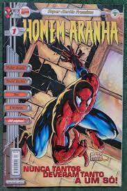Gibi Homem-aranha Nº 01 - Super-heróis Premium Autor Nunca Tantos Deveram Tanto a um Só! (2000) [usado]