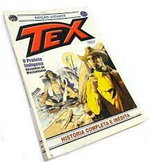 Gibi Tex Edição Gigante Nº 20 Autor o Profeta Indígina Desenhos de Mastantuono [usado]