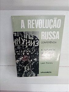 Livro a Revolução Russa - Conferencia Autor Trotsky, Leon (1932) [usado]